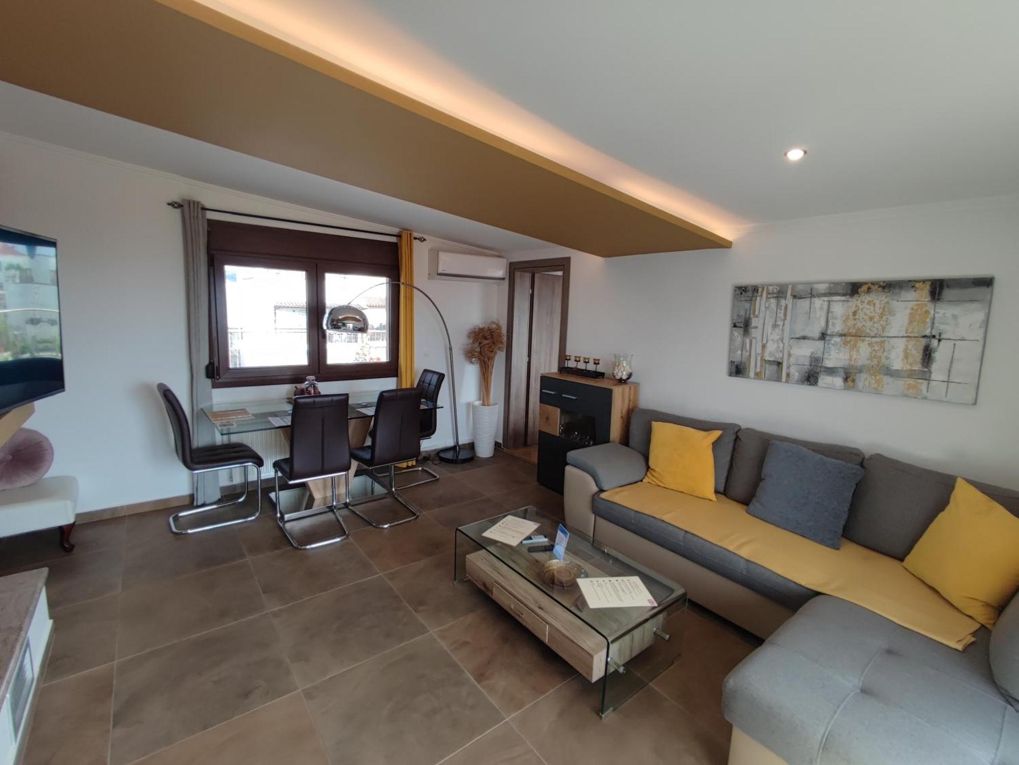 Theasis Luxury Panoramic Penthouse Apartman Néosz Marmarász Kültér fotó